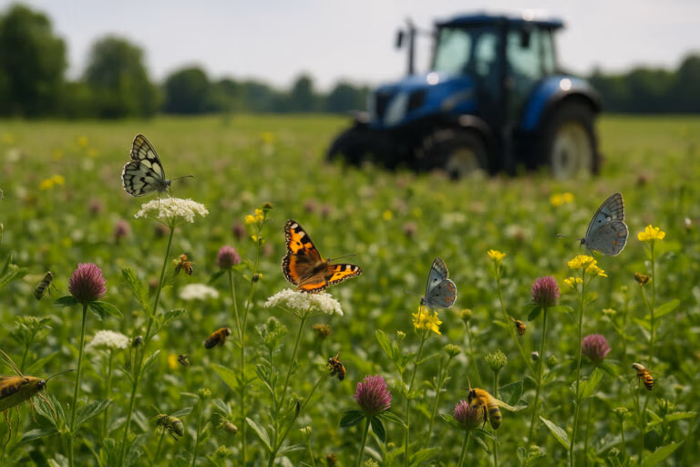 Neue Studie: Insekten sterben trotz mehr Pflanzenbiomasse – wegen Nährstoffmangel. Wie Bodenfruchtbarkeit und C/N-Verhältnis zusammenhängen, erklärt dieser Artikel.